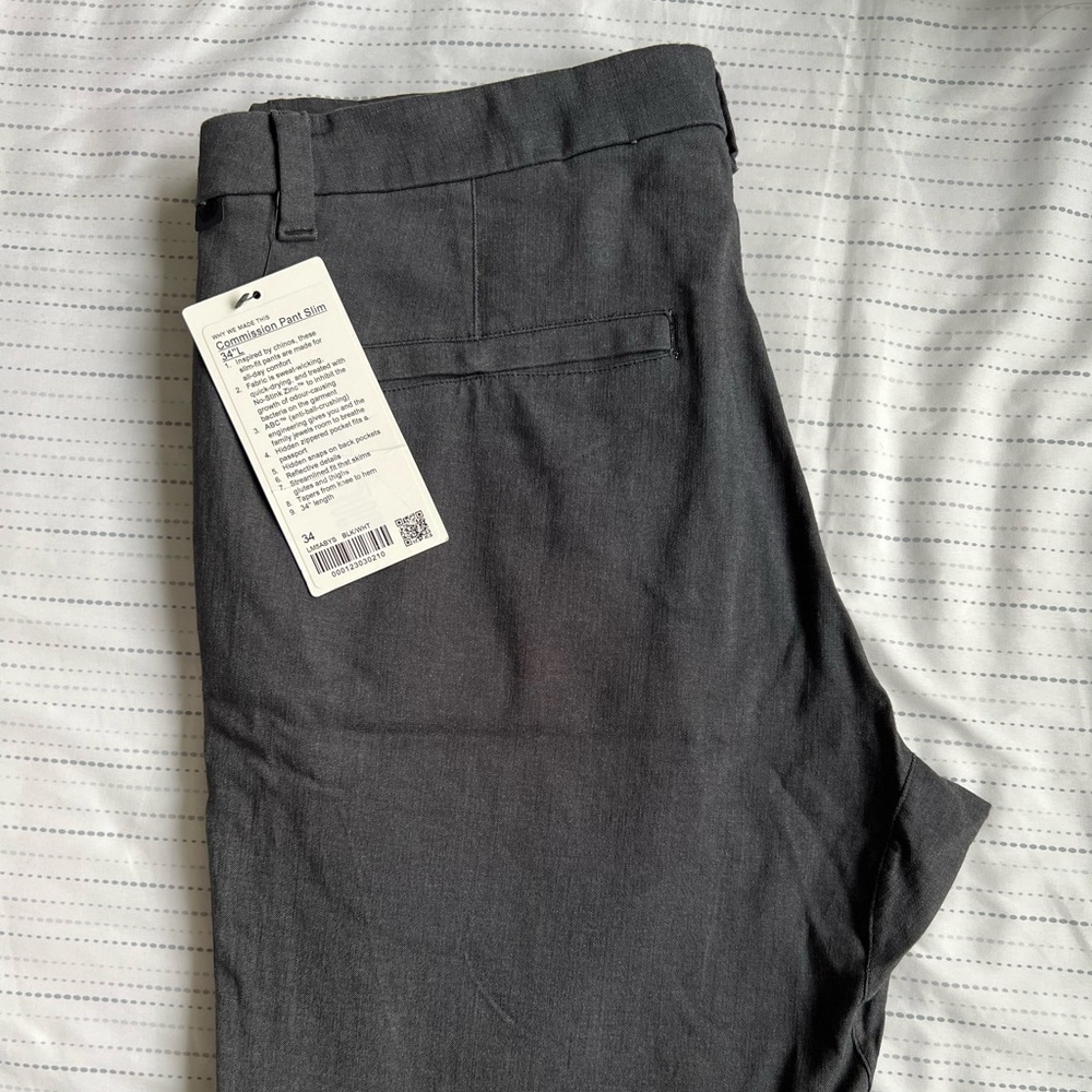 Lululemon Men’s Commision Pants Slim 34”L